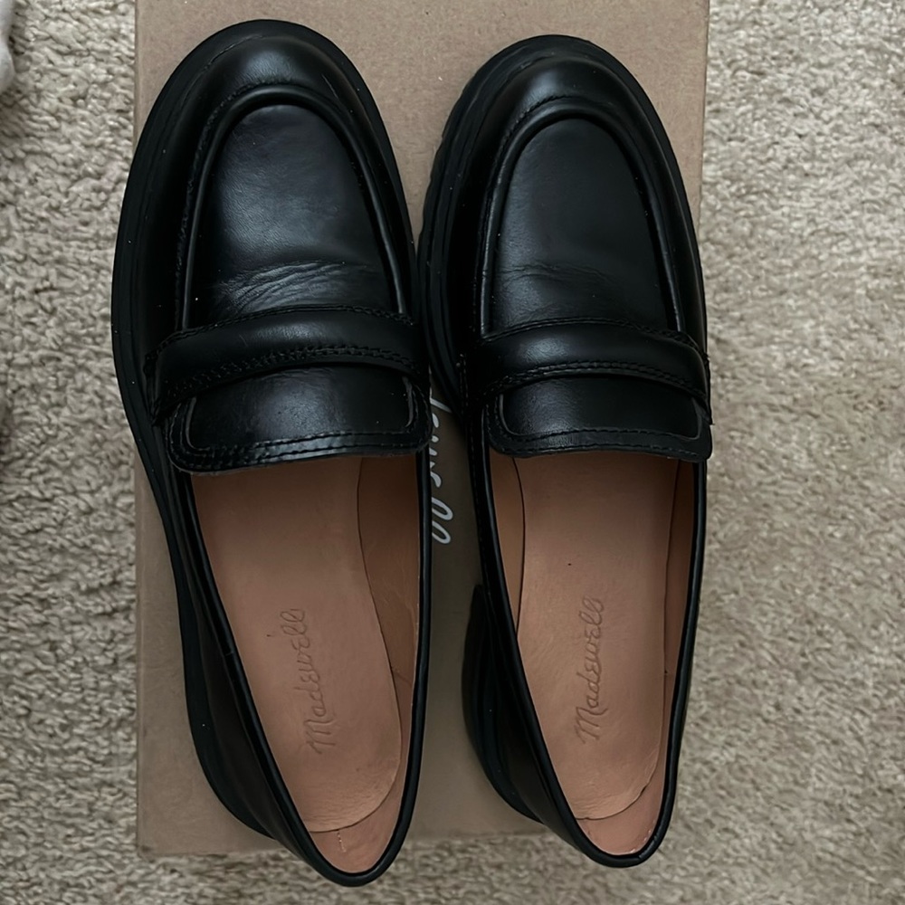 Madewell lug sole Loafers